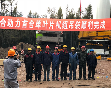 陆地单叶片吊具  国电